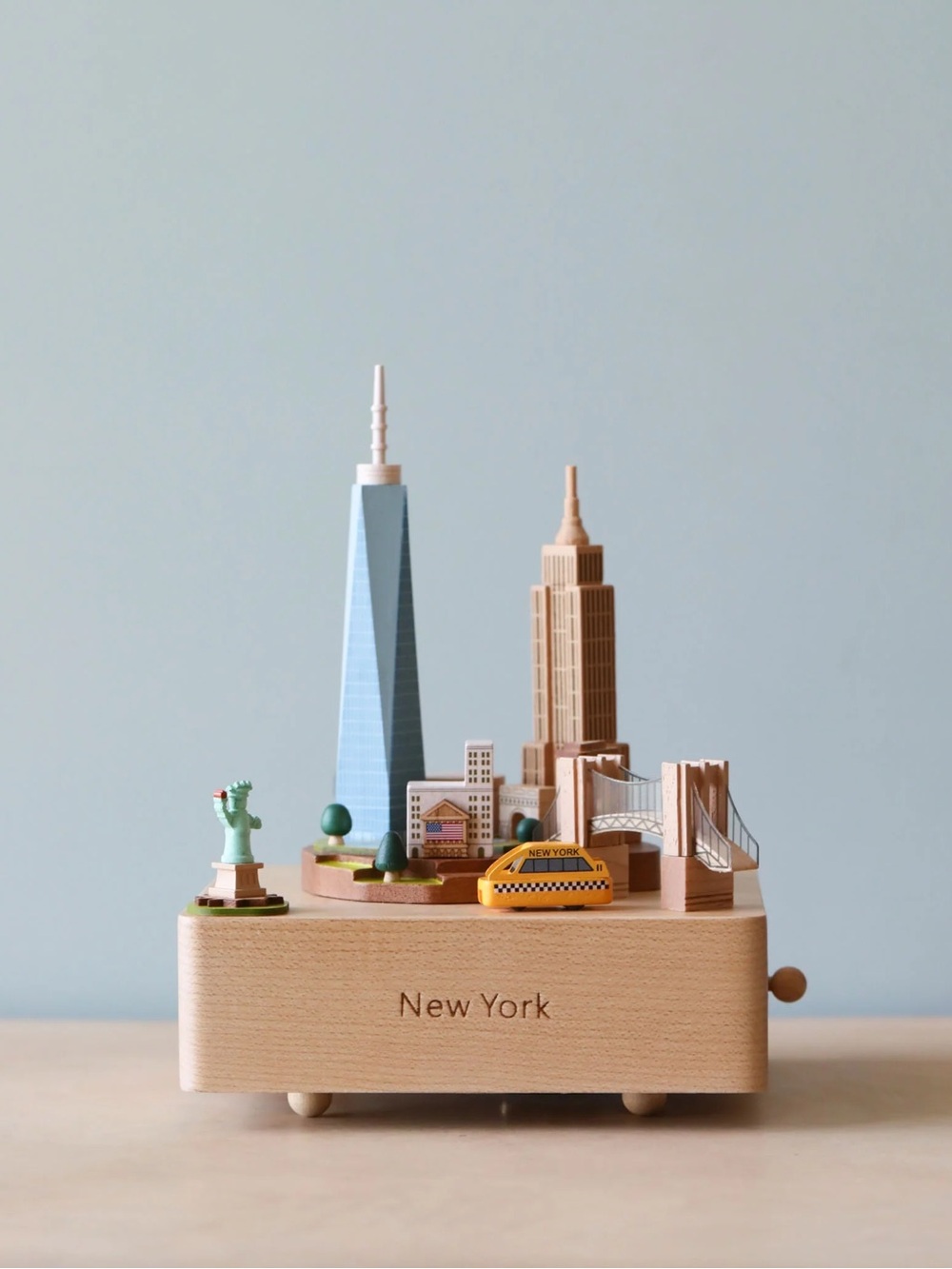 Odin Parker Manhattan wood Music Box